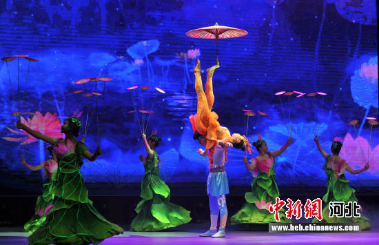 沧州旅发大会：杂技诗剧《一船明月过沧州》精彩上演