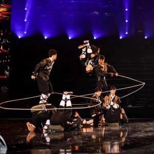 2022年技惊四座杂技蹬人绳技《少年行》