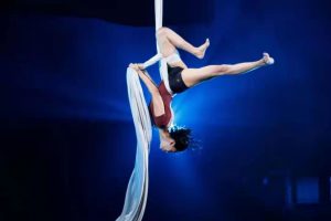 2022年技惊四座杂技绸吊《不眠夜》