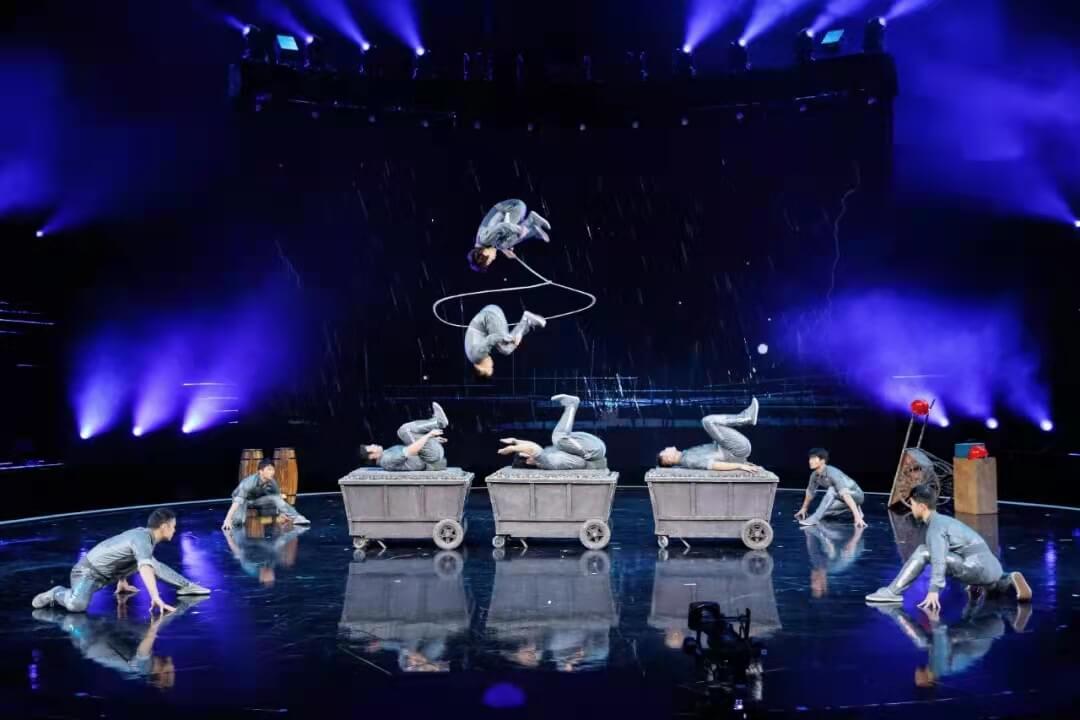 2022年技惊四座杂技绳技蹬人《通途》