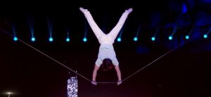 2020年技惊四座杂技《恋空-软钢丝》