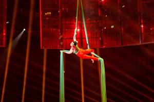 2020年技惊四座杂技《虞兮叹-绸吊》