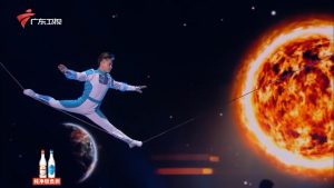 2020年技惊四座杂技《星际逐梦-软钢丝》