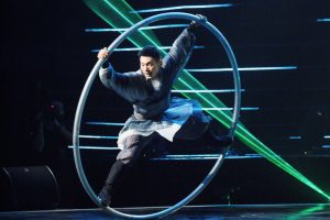 2022年技惊四座杂技滚环《风云聚》