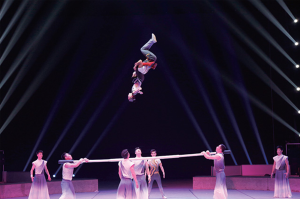 第十届中国杂技金菊奖全国杂技比赛《突破—抖杠》