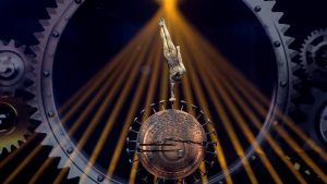 中国文学艺术界2023年春节大联欢，杂技倒立技巧《炼》