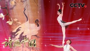 2022年诗画中国，杂技肩上芭蕾《雪梅双鹤》