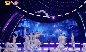 2024湖南卫视元宵喜乐会，街舞杂技《跃龙门》